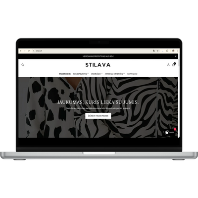 Dropshipping elektroninė parduotuvė STILAVA.LT