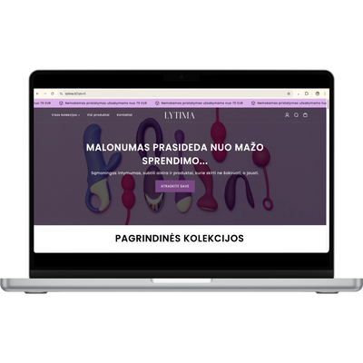 Dropshipping elektroninė parduotuvė LYTIMA.LT